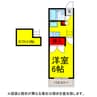 ﾊｲﾑﾎﾟｽﾄ1 1Kの間取り