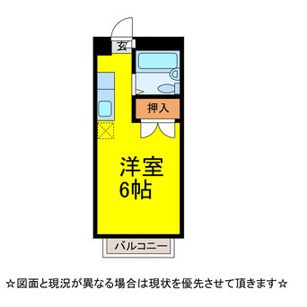 間取図 ｴｽﾃｰﾄﾋﾟｱASUKA