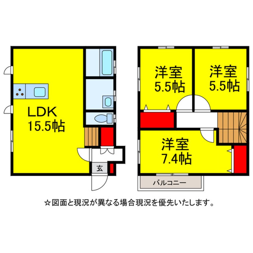 間取図 ﾋﾙｽﾞ