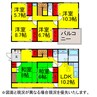 竜角寺台１号棟 6DKの間取り