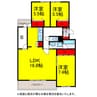 ﾘﾌﾞﾚｽ成田C 3LDKの間取り