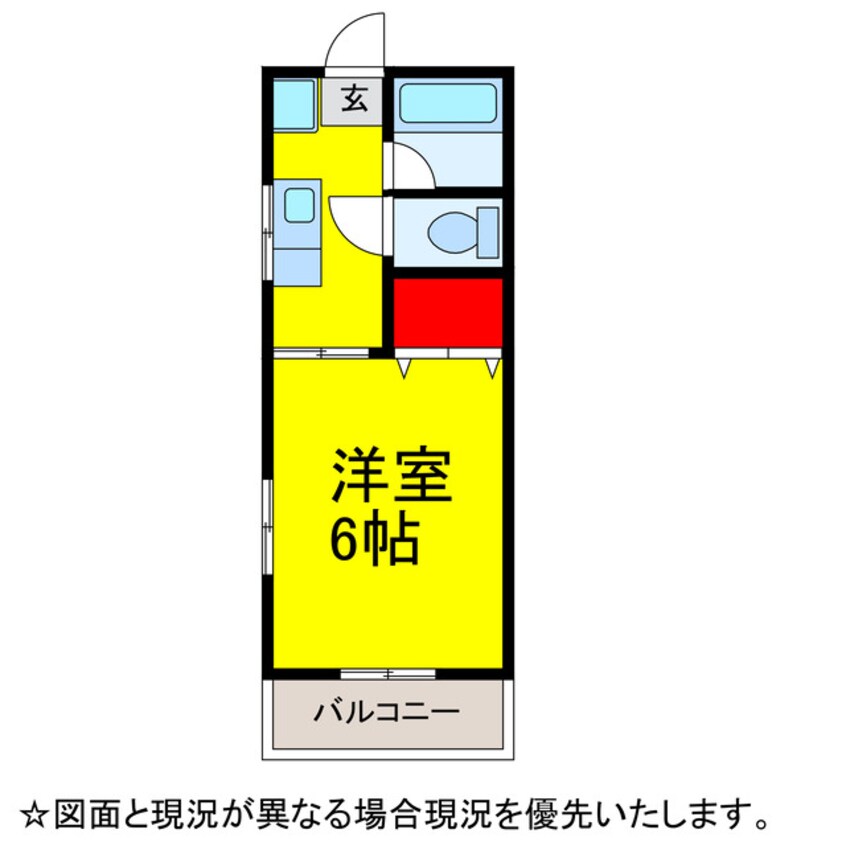 間取図 ｱｰﾊﾞﾝﾌﾗｯﾄ桜田B棟