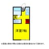 ﾋﾞｭｰﾊｲﾑ 1Rの間取り