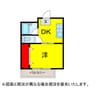 渡辺ﾋﾞﾙ 1DKの間取り