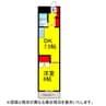 ｸﾚｯｻ21 1DKの間取り