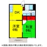 ｱﾝﾋﾞｼｮﾝ並木B棟 2DKの間取り