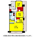 ｱﾙﾃｶﾞｰﾃﾞﾝの間取図