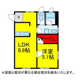間取図 おひさま佐倉ﾋﾞﾙ