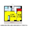 N･D-ROOM IIDACHOU A棟 1LDKの間取り