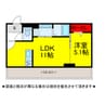 N･D-ROOM IIDACHOU A棟 1LDKの間取り