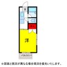ｱｲｸﾊﾟﾚｽ 1Kの間取り