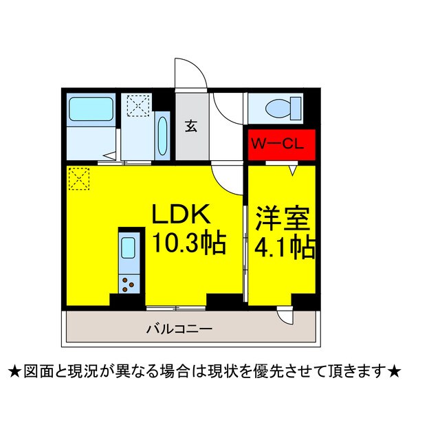 間取り図 N･D-ROOM IIDACHOU B棟