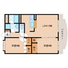 静岡鉄道静岡清水線/狐ケ崎駅 徒歩10分 1階 築24年 2LDKの間取り