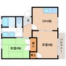 静岡鉄道静岡清水線/狐ケ崎駅 徒歩17分 1階 築31年 2DKの間取り