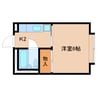 東海道本線/草薙駅 徒歩10分 1階 築39年 1Kの間取り