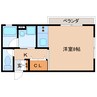 静岡鉄道静岡清水線/御門台駅 徒歩10分 2階 築18年 1Rの間取り