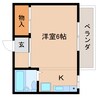 東海道本線/草薙駅 徒歩5分 1階 築40年 1Rの間取り