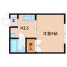 静岡鉄道静岡清水線/県立美術館前駅 徒歩6分 1階 築38年 1Kの間取り