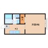 静岡鉄道静岡清水線/県総合運動場駅 徒歩15分 1階 築27年 1Kの間取り