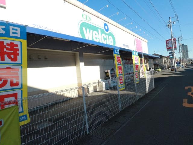 ウエルシア静岡中吉田店(ドラッグストア)まで1146m 静岡鉄道静岡清水線/県総合運動場駅 徒歩10分 1階 築22年
