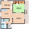 東海道本線/草薙駅 バス:20分:停歩5分 1階 築32年 3DKの間取り