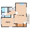 東海道本線/草薙駅 バス:11分:停歩4分 2階 築27年 1LDKの間取り