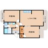 東海道本線/静岡駅 バス:31分:停歩4分 2階 築32年 2LDKの間取り