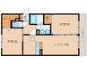東海道本線/草薙駅 徒歩15分 1階 築20年 2LDKの間取り