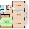 東海道本線/草薙駅 バス:12分:停歩3分 2階 築41年 3DKの間取り