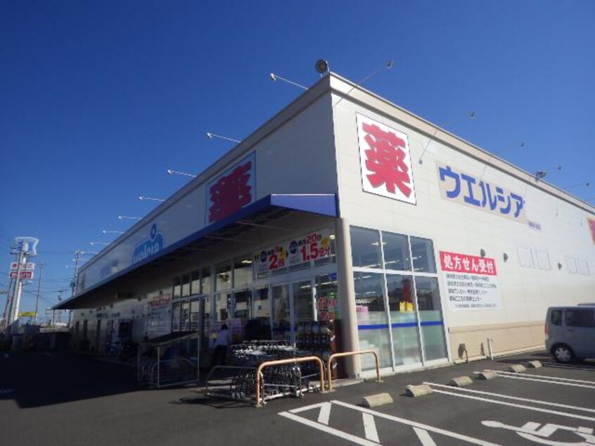 ウエルシア静岡川合店(ドラッグストア)まで733m 東海道本線/静岡駅 バス22分南瀬名町下車:停歩9分 3階 築33年
