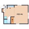 静岡鉄道静岡清水線/御門台駅 徒歩8分 2階 築32年 1Rの間取り