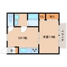 東海道本線/草薙駅 バス:7分:停歩5分 1階 築16年 1DKの間取り