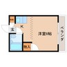 静岡鉄道静岡清水線/草薙駅 徒歩13分 2階 築38年 1Kの間取り