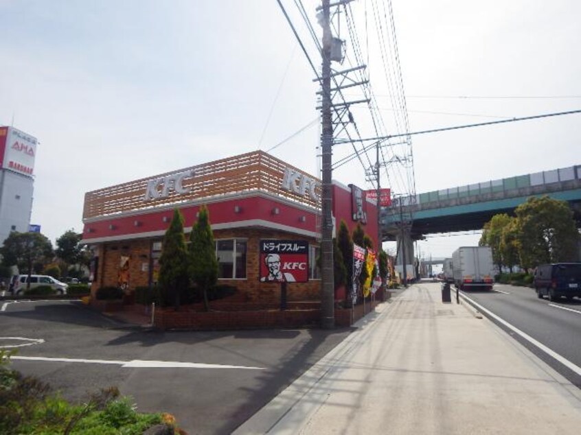 ケンタッキーフライドチキン草薙店(ファストフード)まで1497m 東海道本線/草薙駅 徒歩10分 2階 築30年