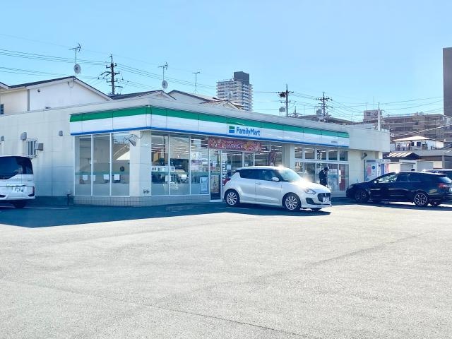 ファミリーマート清水楠新田店(コンビニ)まで382m 東海道本線/草薙駅 徒歩13分 2階 築15年