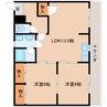 東海道本線/草薙駅 バス:17分:停歩4分 1階 築32年 2LDKの間取り