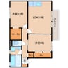 東海道本線/草薙駅 徒歩16分 2階 築15年 2LDKの間取り