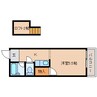静岡鉄道静岡清水線/御門台駅 徒歩3分 2階 築34年 1Rの間取り