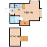 静岡鉄道静岡清水線/御門台駅 徒歩9分 1階 築32年 1Rの間取り