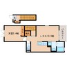 東海道本線/草薙駅 バス:12分:停歩5分 2階 築14年 1LDKの間取り