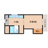 東海道本線/草薙駅 徒歩12分 2階 築39年 1Kの間取り