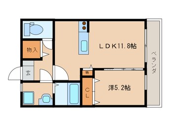 間取図 東海道本線/草薙駅 バス12分東瀬名町下車:停歩6分 1階 築14年