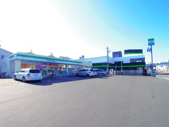 ファミリーマート清水楠新田店(コンビニ)まで531m 東海道本線/草薙駅 徒歩14分 2階 築14年