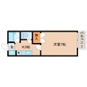 静岡鉄道静岡清水線/県総合運動場駅 徒歩14分 2階 築33年 1Kの間取り