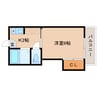東海道本線/草薙駅 バス:11分:停歩2分 2階 築41年 1Kの間取り