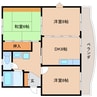 東海道本線/草薙駅 バス:18分:停歩1分 3階 築33年 3DKの間取り