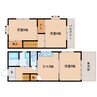 静岡鉄道静岡清水線/狐ケ崎駅 徒歩7分 1-2階 築30年 3DKの間取り
