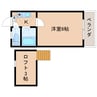 静岡鉄道静岡清水線/御門台駅 徒歩8分 2階 築37年 1Kの間取り