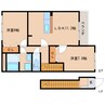 静岡鉄道静岡清水線/御門台駅 徒歩19分 2階 築13年 2LDKの間取り