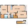 東海道本線/東静岡駅 バス:18分:停歩9分 2階 築13年 2LDKの間取り
